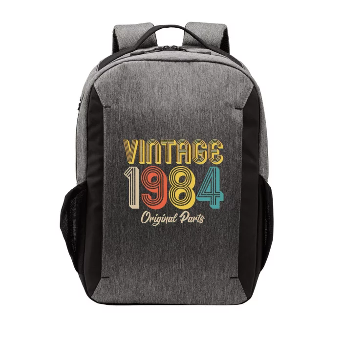 Vintage 1984 Original Parts 40th Birthday Vector Backpack