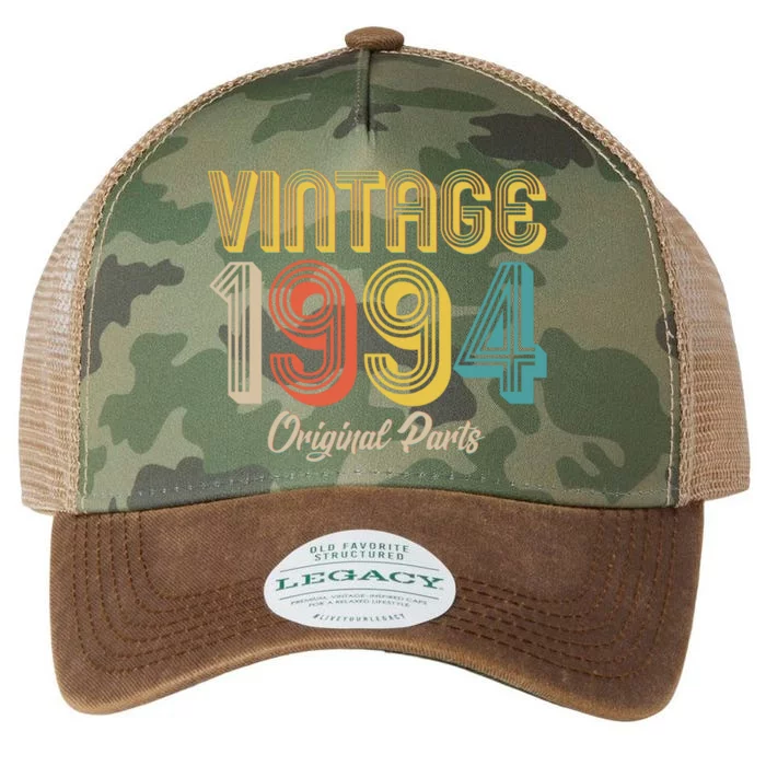 Vintage 1994 Original Parts 30th Birthday Legacy Tie Dye Trucker Hat