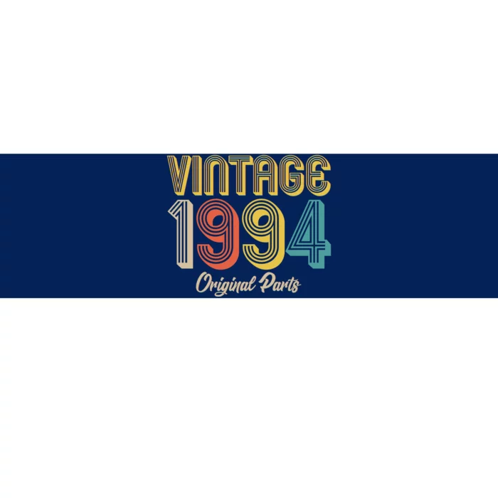 Vintage 1994 Original Parts 30th Birthday Bumper Sticker