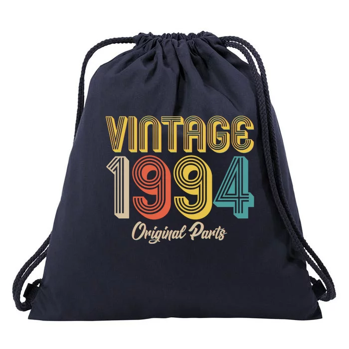 Vintage 1994 Original Parts 30th Birthday Drawstring Bag