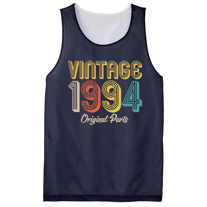 Vintage 1994 Original Parts 30th Birthday Mesh Reversible Basketball Jersey Tank