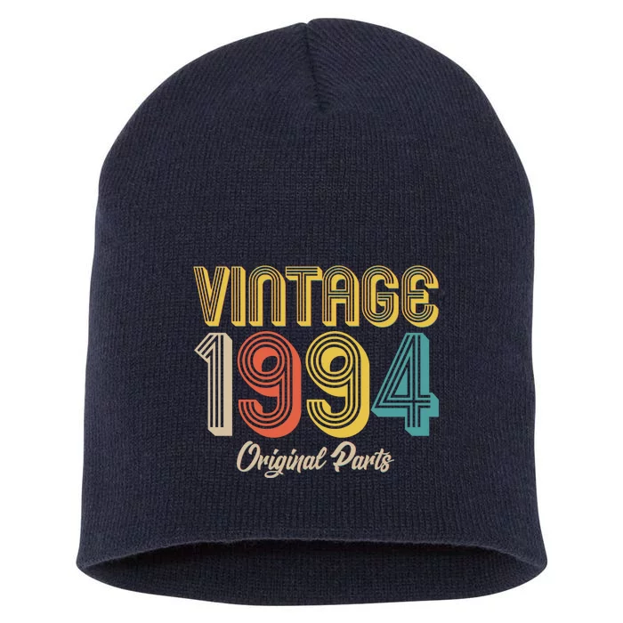 Vintage 1994 Original Parts 30th Birthday Short Acrylic Beanie