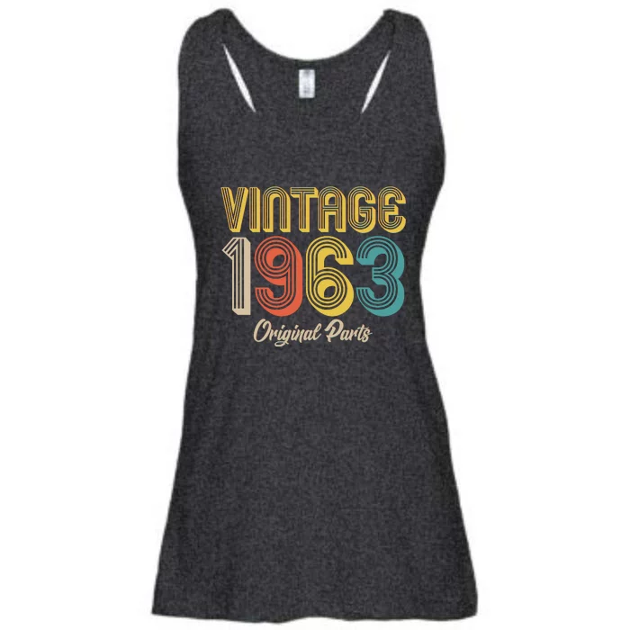 Vintage 1963 Original Parts 60th Birthday Ladies Essential Flowy Tank