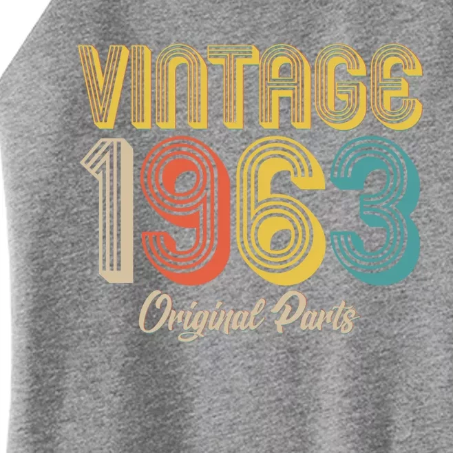 Vintage 1963 Original Parts 60th Birthday Women’s Perfect Tri Rocker Tank