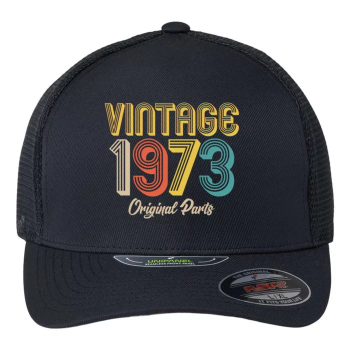 Vintage 1973 Original Parts 50th Birthday Flexfit Unipanel Trucker Cap