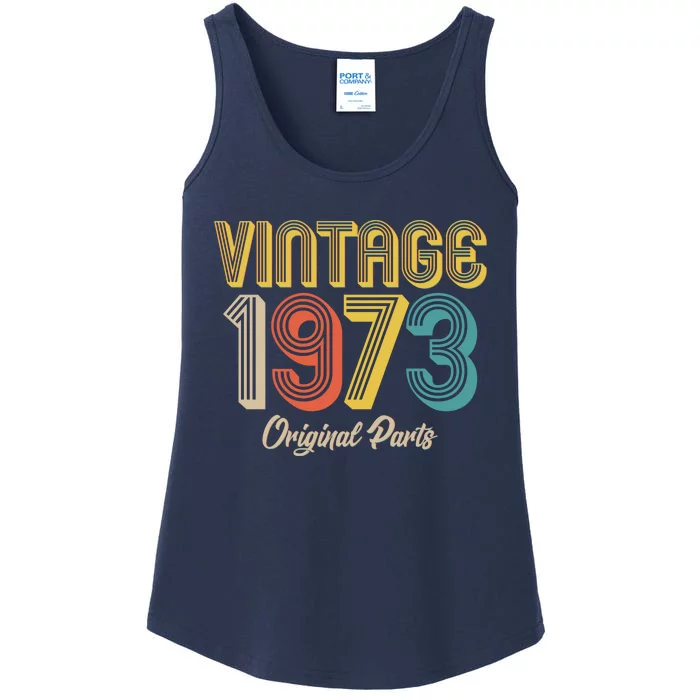 Vintage 1973 Original Parts 50th Birthday Ladies Essential Tank