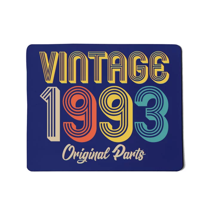 Vintage 1993 Original Parts 30th Birthday Mousepad