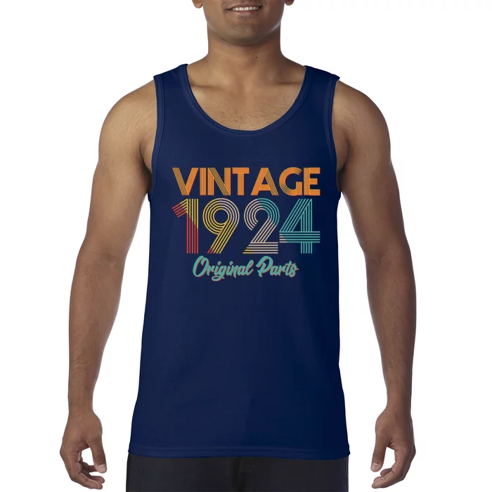 Vintage 1924 Original Parts 100th Birthday Tank Top