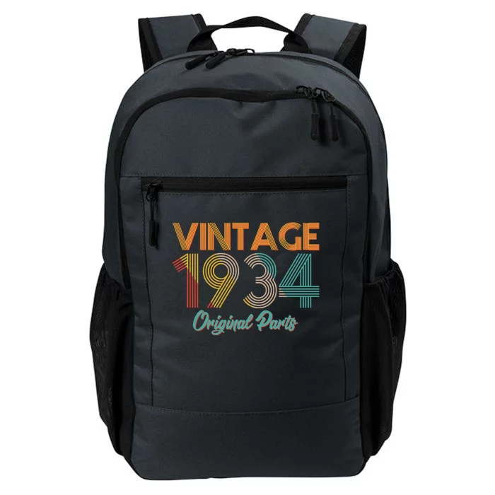 Vintage 1934 Original Parts 90th Birthday Daily Commute Backpack