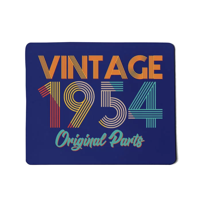 Vintage 1954 Original Parts 70th Birthday Mousepad