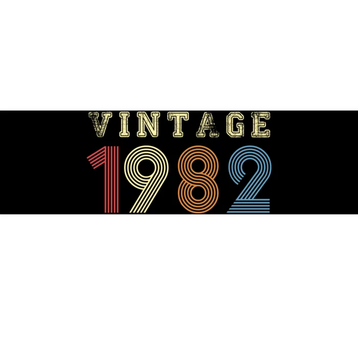 Vintage 1982 | Retro 1982 Bumper Sticker