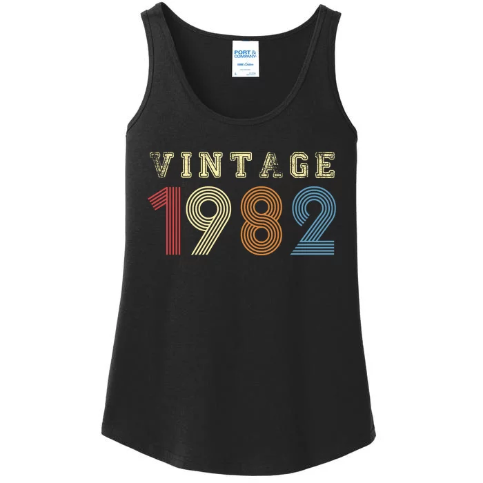 Vintage 1982 | Retro 1982 Ladies Essential Tank