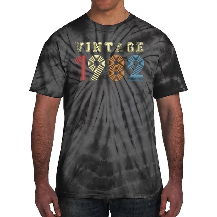 Vintage 1982 | Retro 1982 Tie-Dye T-Shirt