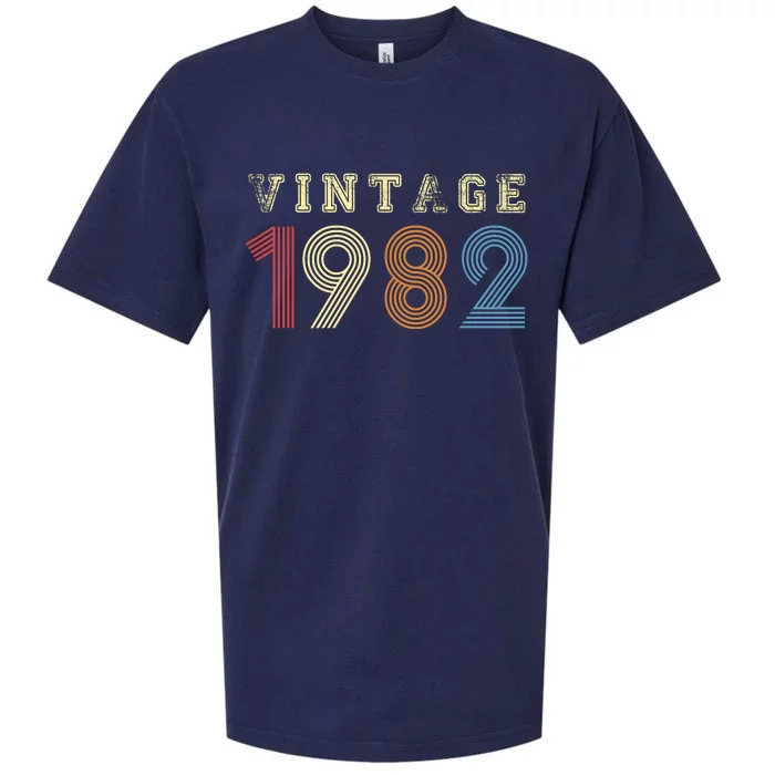 Vintage 1982 | Retro 1982 Sueded Cloud Jersey T-Shirt