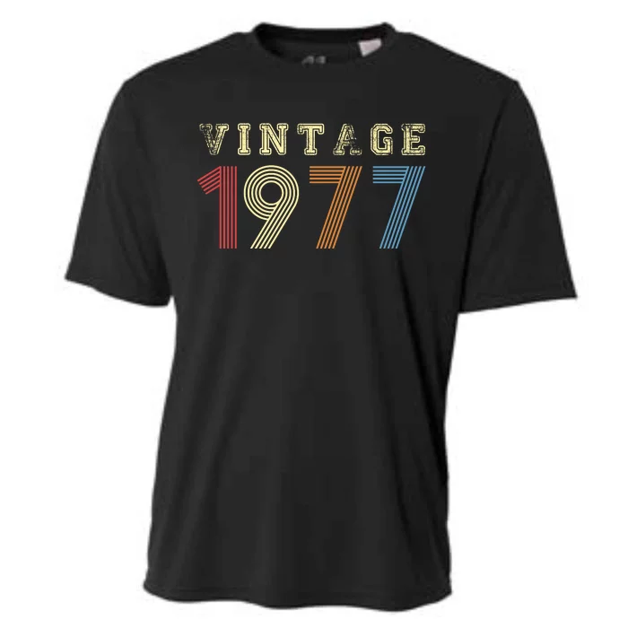 VINTAGE 1977| RETRO 1977 Cooling Performance Crew T-Shirt