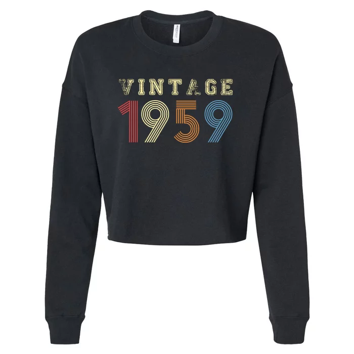 VINTAGE 1959 | RETRO 1959 Cropped Pullover Crew