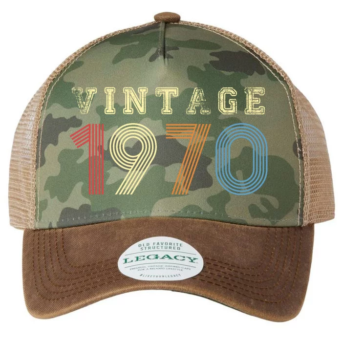 VINTAGE 1970| RETRO 1970 Legacy Tie Dye Trucker Hat