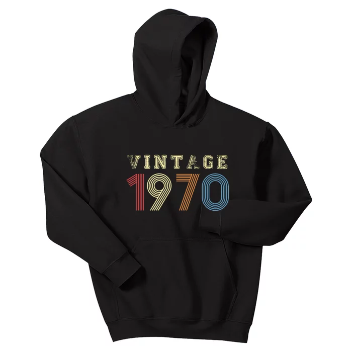 VINTAGE 1970| RETRO 1970 Kids Hoodie