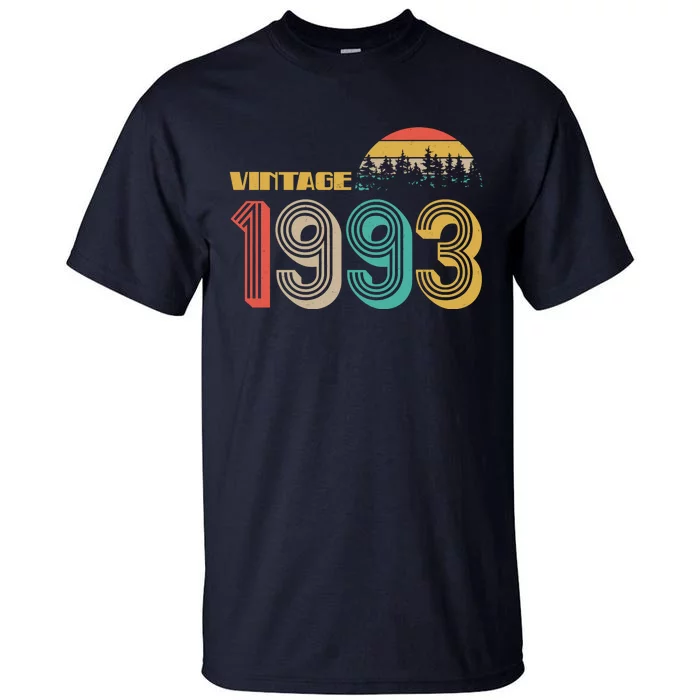 Vintage 1993 Sun Wilderness 30th Birthday Tall T-Shirt