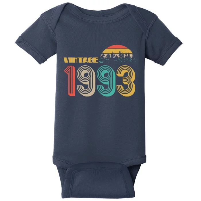 Vintage 1993 Sun Wilderness 30th Birthday Baby Bodysuit