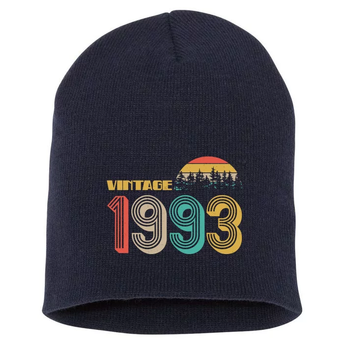 Vintage 1993 Sun Wilderness 30th Birthday Short Acrylic Beanie