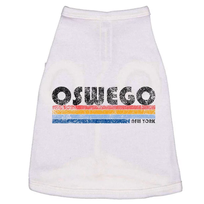 Vintage 1980s Style Oswego New York Doggie Tank