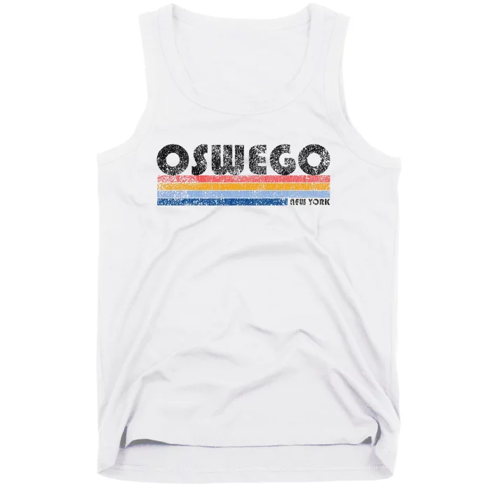 Vintage 1980s Style Oswego New York Tank Top