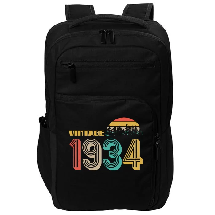 Vintage 1934 Sun Wilderness 90th Birthday Impact Tech Backpack