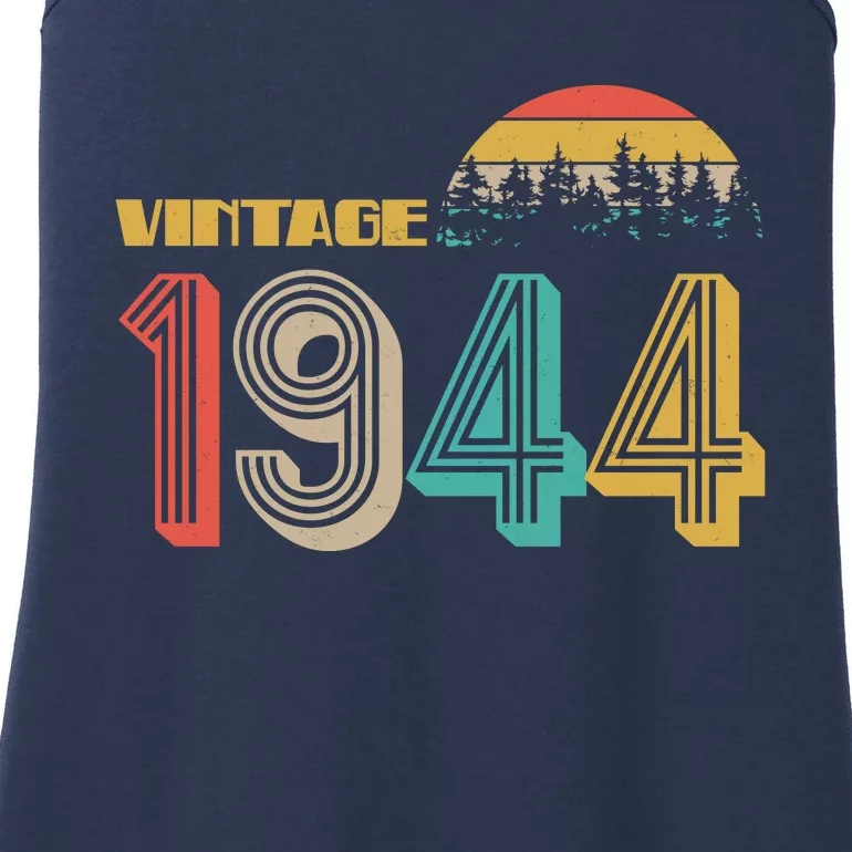 Vintage 1944 Sun Wilderness 80th Birthday Ladies Essential Tank