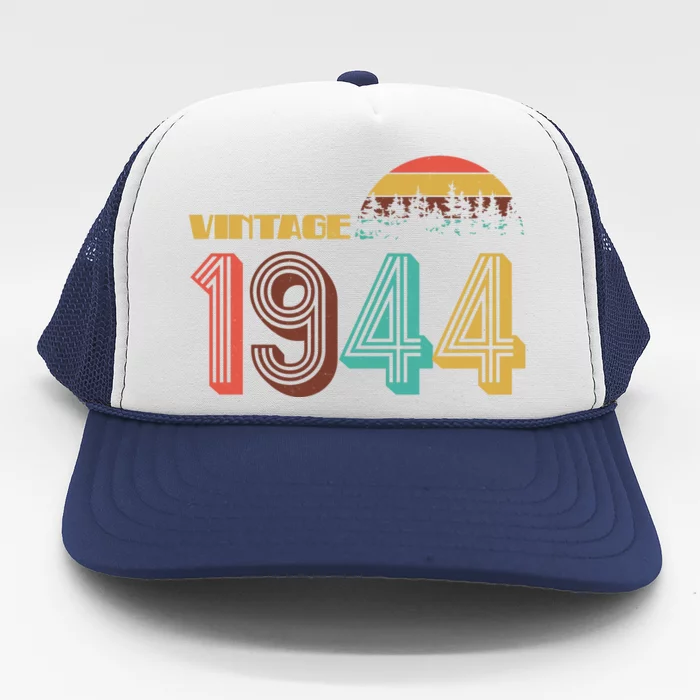 Vintage 1944 Sun Wilderness 80th Birthday Trucker Hat