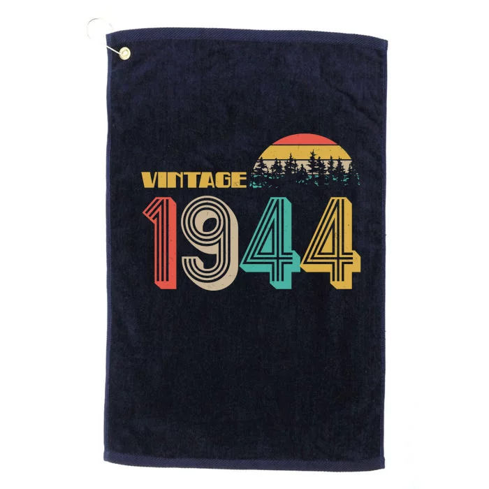 Vintage 1944 Sun Wilderness 80th Birthday Platinum Collection Golf Towel