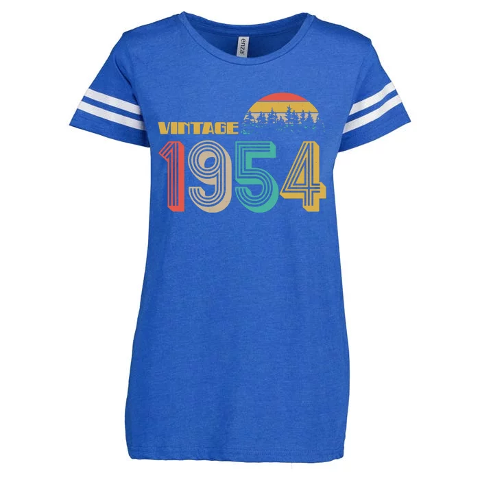 Vintage 1954 Sun Wilderness 70th Birthday Enza Ladies Jersey Football T-Shirt