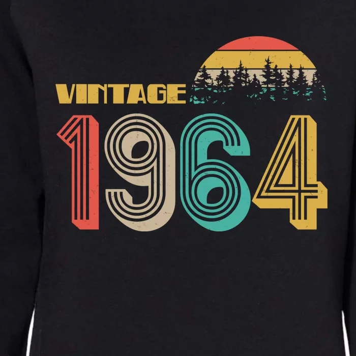 Vintage 1964 Sun Wilderness 60th Birthday Womens California Wash Sweatshirt