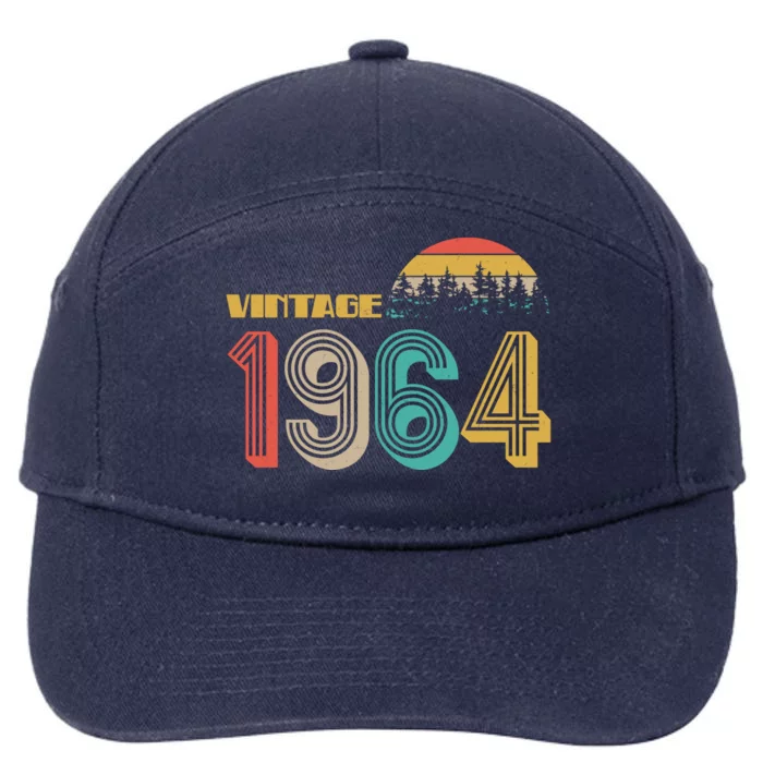 Vintage 1964 Sun Wilderness 60th Birthday 7-Panel Snapback Hat