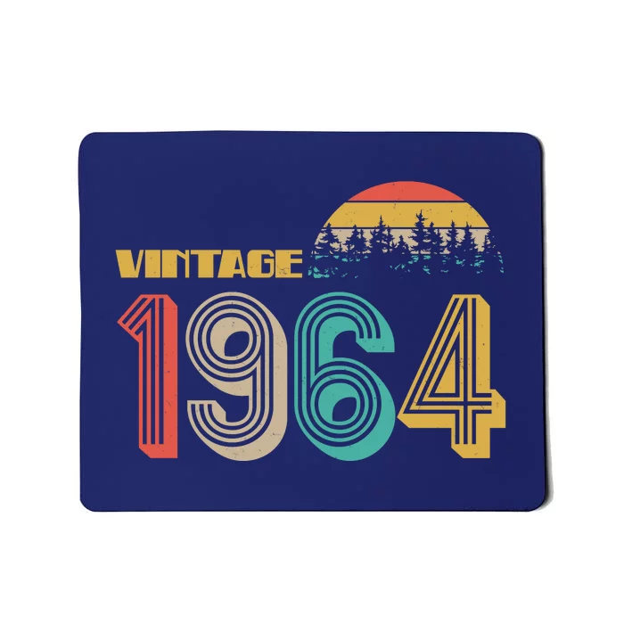 Vintage 1964 Sun Wilderness 60th Birthday Mousepad