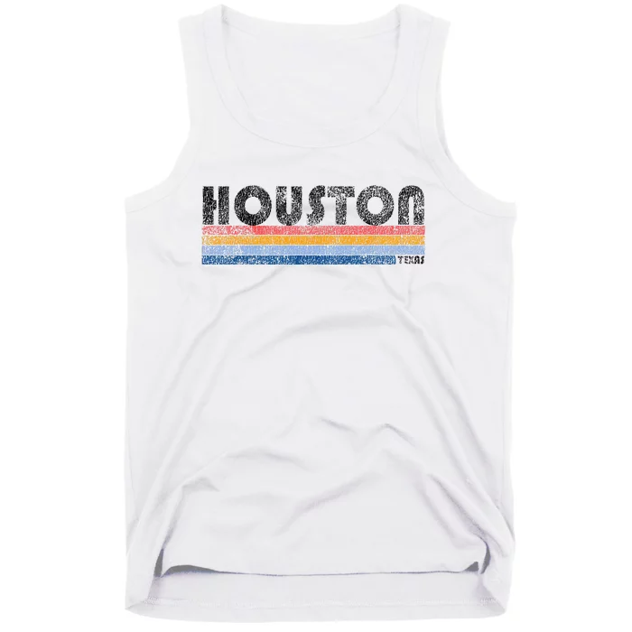 Vintage 1980s Style Houston Texas Tank Top