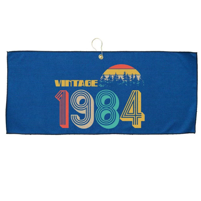 Vintage 1984 Sun Wilderness 40th Birthday Large Microfiber Waffle Golf Towel