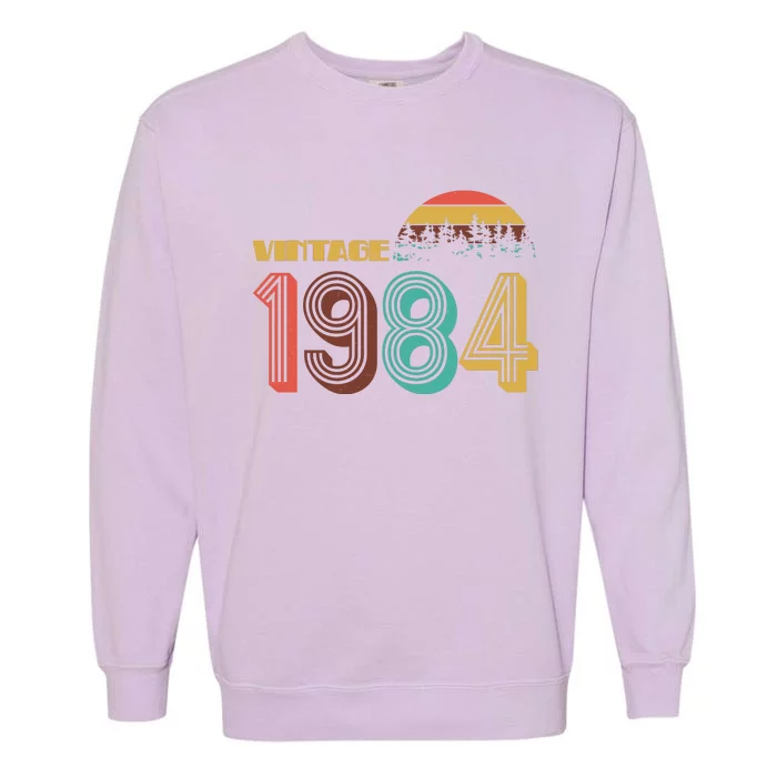 Vintage 1984 Sun Wilderness 40th Birthday Garment-Dyed Sweatshirt