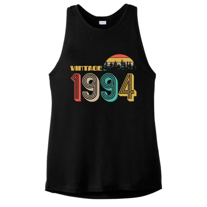 Vintage 1994 Sun Wilderness 30th Birthday Ladies Tri-Blend Wicking Tank