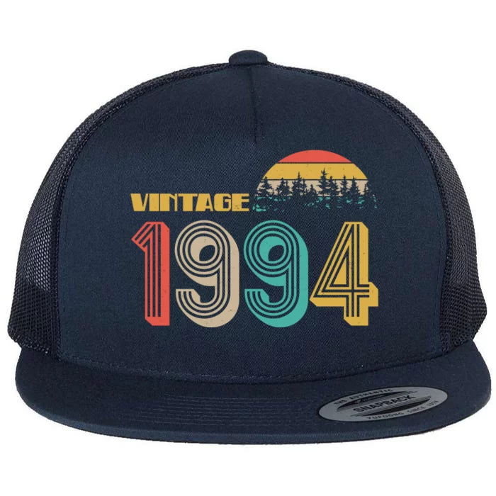 Vintage 1994 Sun Wilderness 30th Birthday Flat Bill Trucker Hat