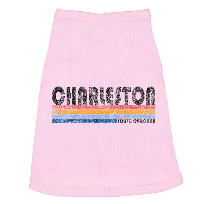 Vintage 1980s Style Charleston South Carolina Doggie Tank