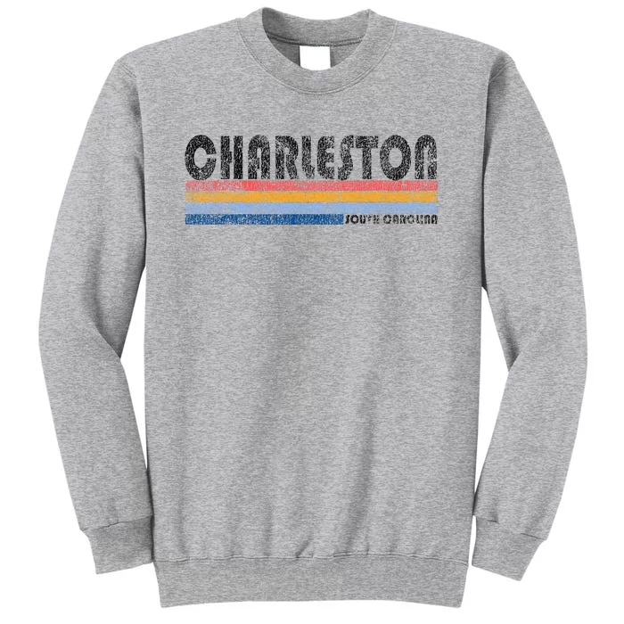 Vintage 1980s Style Charleston South Carolina Tall Sweatshirt