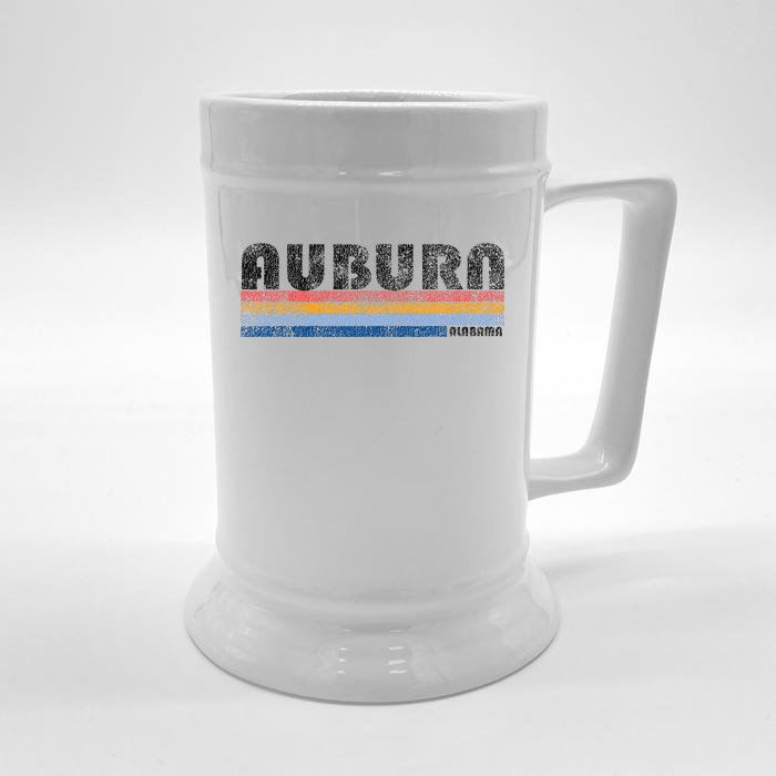 Vintage 1980s Style Auburn Alabama Front & Back Beer Stein