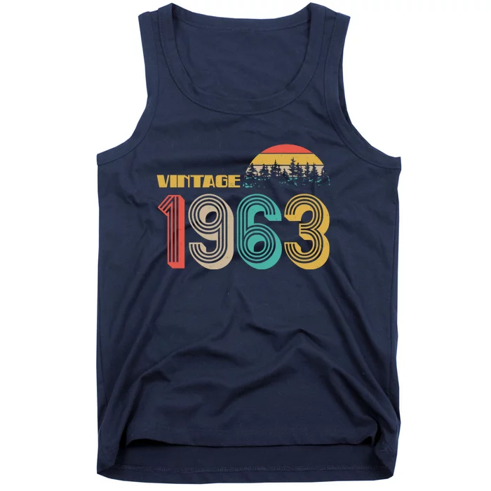 Vintage 1963 Sun Wilderness 60th Birthday Tank Top