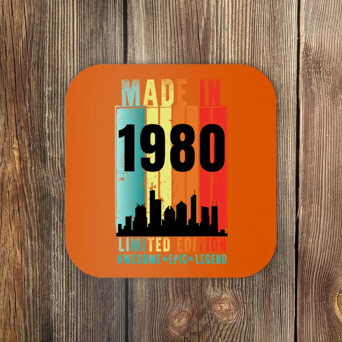 Vintage 1980 Coaster