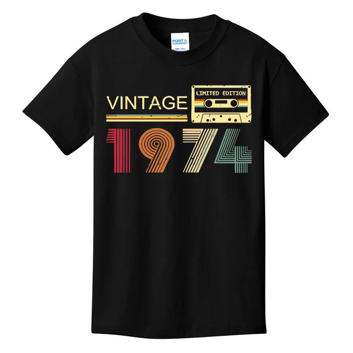 Vintage 1974 Kids T-Shirt