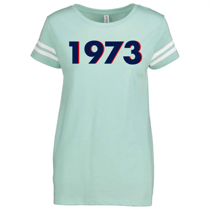 Vintage 1973 Enza Ladies Jersey Football T-Shirt