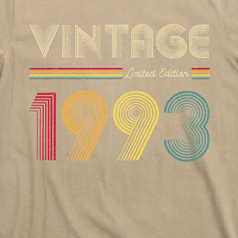 Vintage 1993 Women 30th Birthday 30 Year Old Gifts T-Shirt