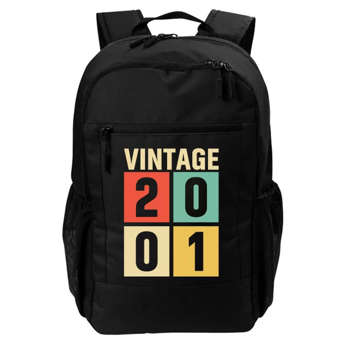 Vintage 2001 21st Birthday Celebration Daily Commute Backpack