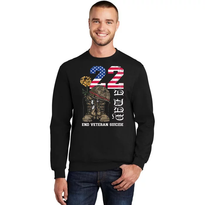 Veteran 22 A Day Take Their Lives End Veteran Suicide Sweatshirt